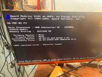 Zabytkowy komputer PC amd athlon xp fx5200 agp 256 RAM