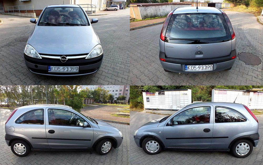 OPEL Corsa C 2002 1,0 Nowe Zimówki i Akumulator ogłoszenie prywatne