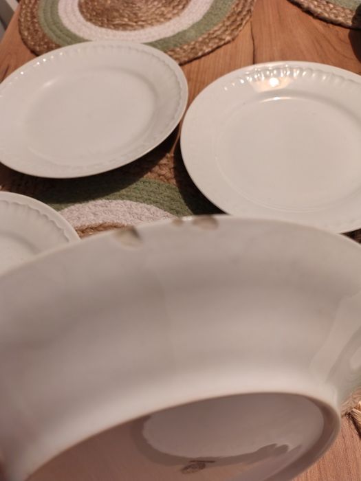 Talerze płytkie obiadowe Bogucice