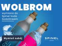 WYMIANA gaz CO2 do SODASTREAM Wolbrom Różowe QC Niebieskie Spinelsoda