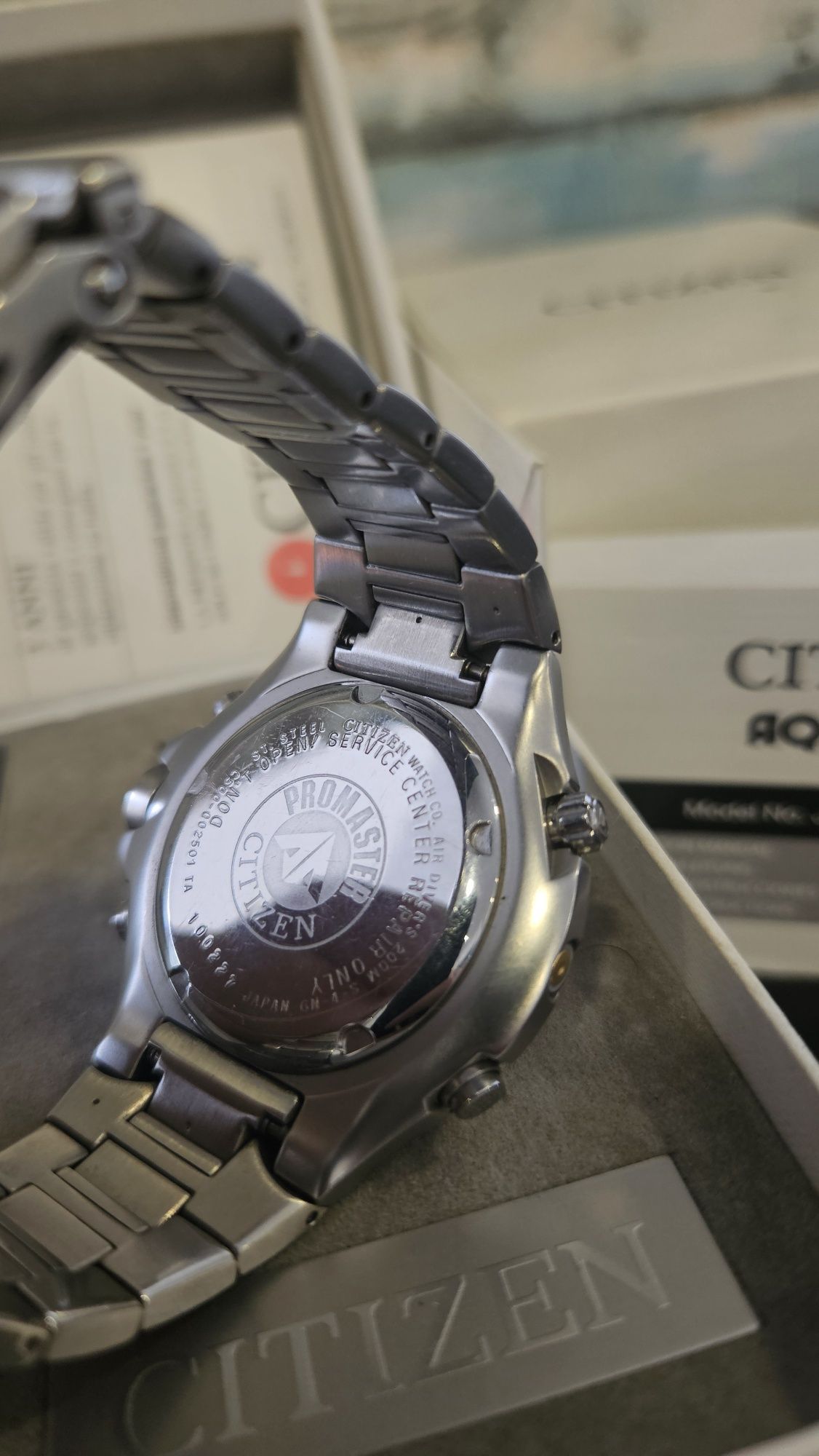 Citizen JP1060 Aqualand Promaster – Completo e em Estado Impecável