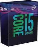 CPU i5-9600K Socket 1151 3,7/4,6 GHz 6/6