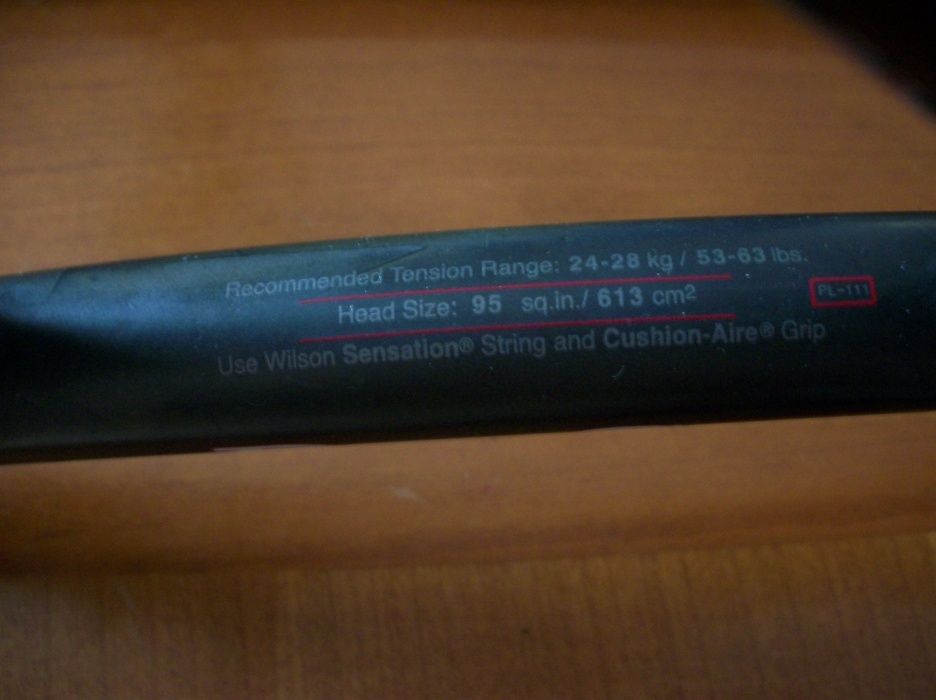 Теннисная ракетка Wilson, Hyper Pro Staff 5.0. и Dunlop Midplus графит