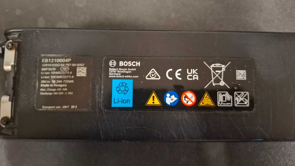 Bateria Bosch powerpack 725wh smart system