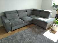 Rozkładana sofa narożnik