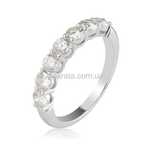 Золотое кольцо с бриллиантами 7шт на~0.8кт! В стиле Tiffany