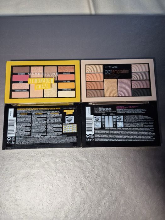 Палетки тіней maybelline, pupa оригінал