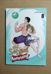 My Senpai is Annoying tom 8 manga anime angielski komiks książka