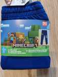 Spodnie dresowe chłopięce Minecraft rozmiar 122/128