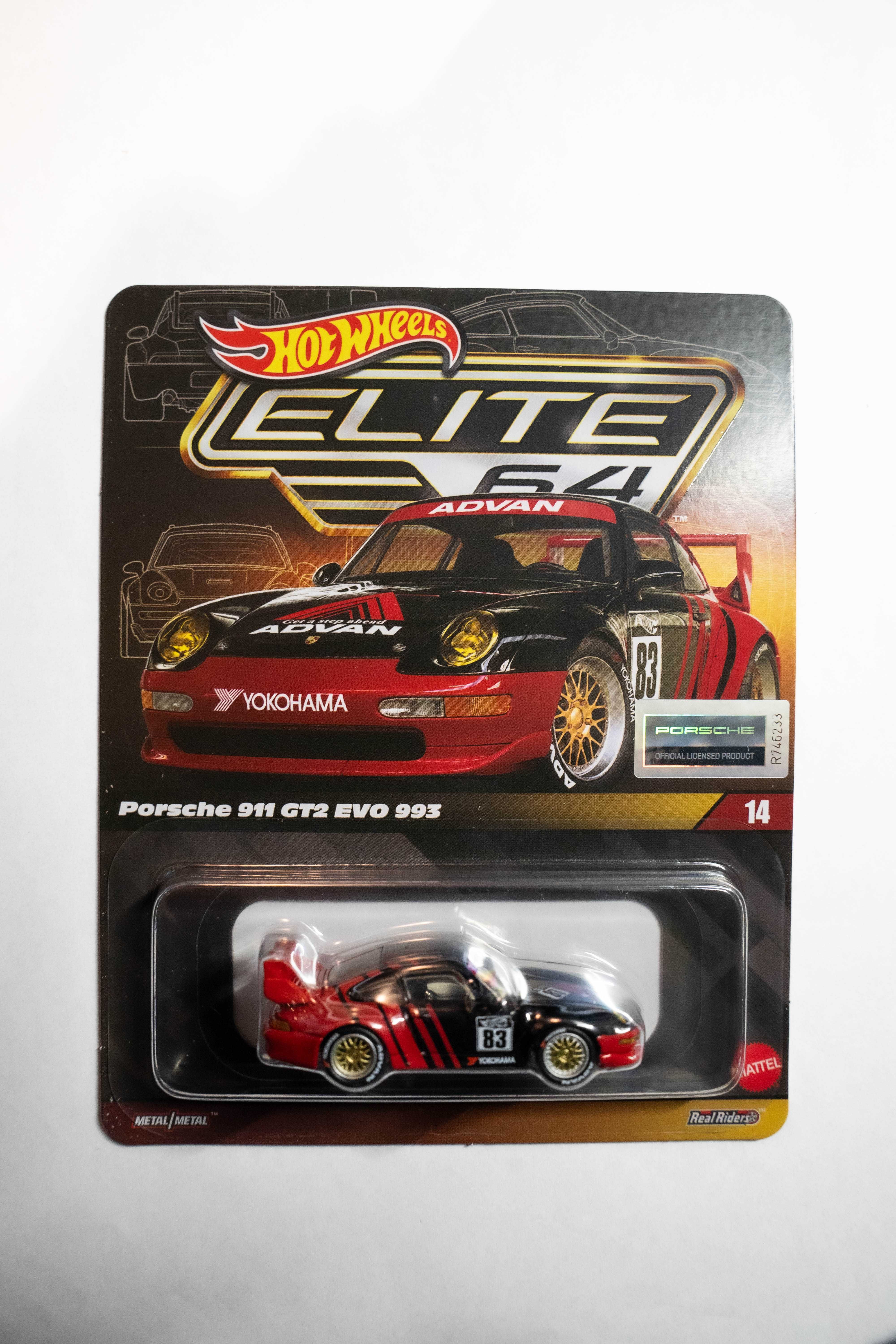 Hot Wheels Elite64 Porsche 911 GT2 EVO 993