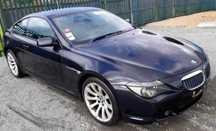 Maska błotnik zderzak lampa przód BMW 6 E63 E64 475/9 black sapphire