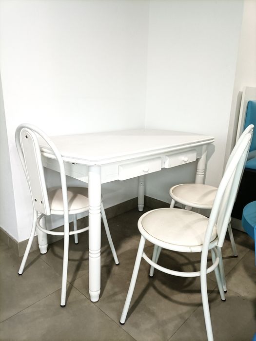Mesa extensível de refeição cozinha