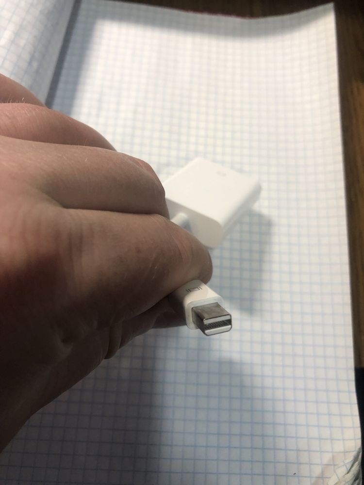 Оригінальний перехідник Apple Mini DisplayPort (thunderbolt) to VGA