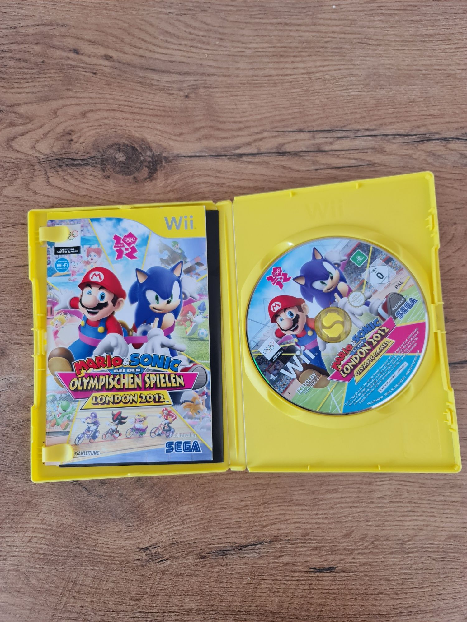 Mario sonic London 2012 gra Nintendo Wii