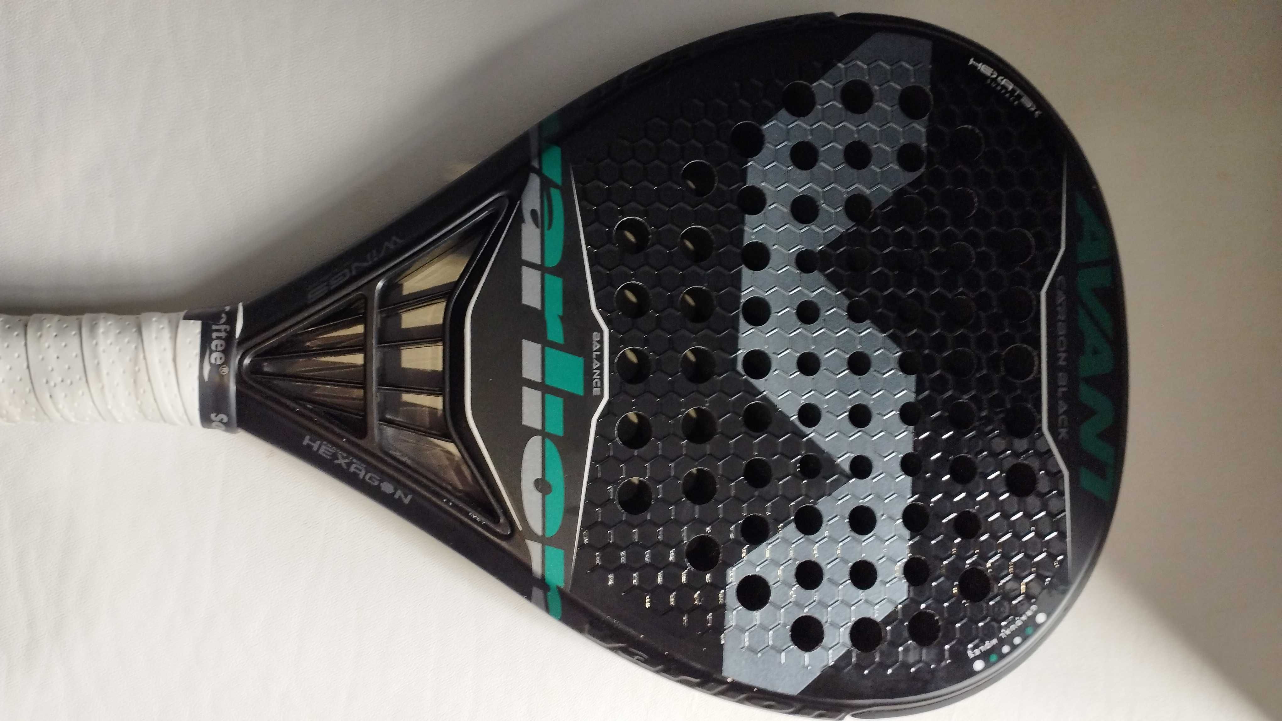 Raquete Padel Varlion Avant Black Carbon 2022