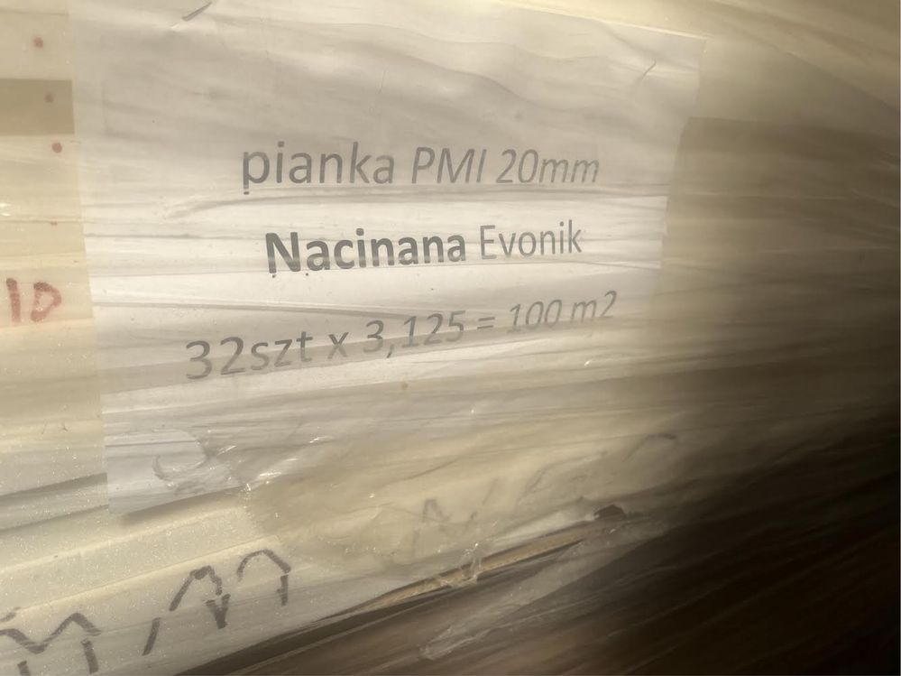 Płyta nacinana budowlana do zaokrągleń 2000m2 AIREX pianka pmi