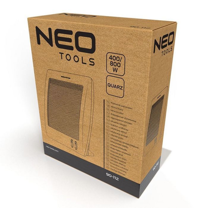 Promiennik Kwarcowy Podczerwieni 400W/800W Neo
