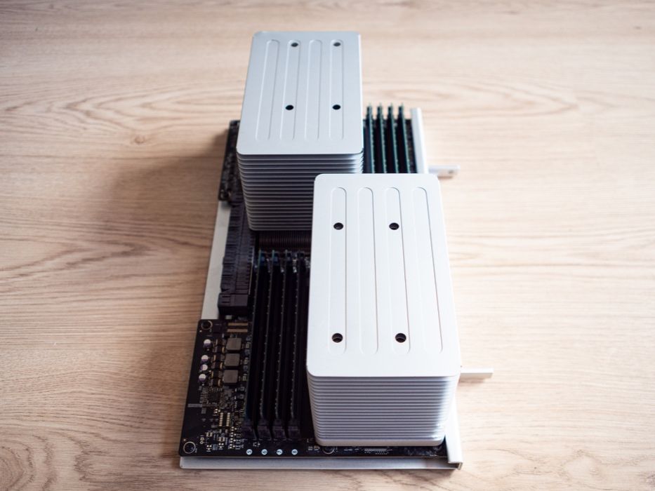 Tabuleiro DUAL -  Mac Pro 4,1 e 5,1 (Late 2009)