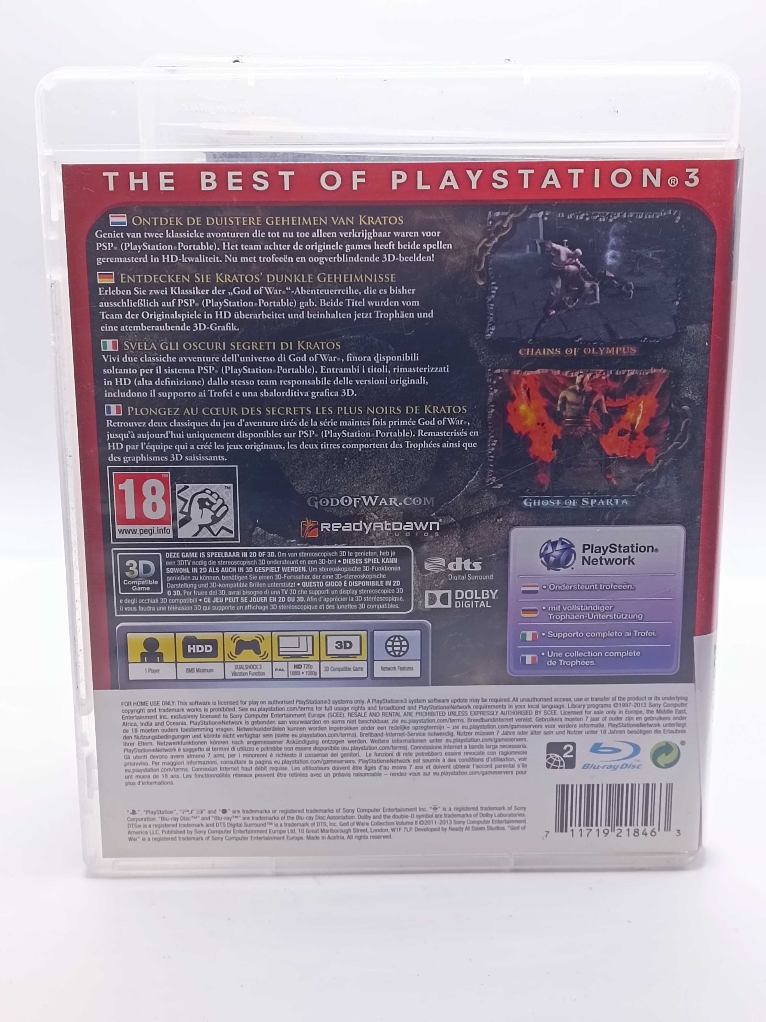 GRA God Of War Collection Volume II 2 Essential NA PS3 2344/06