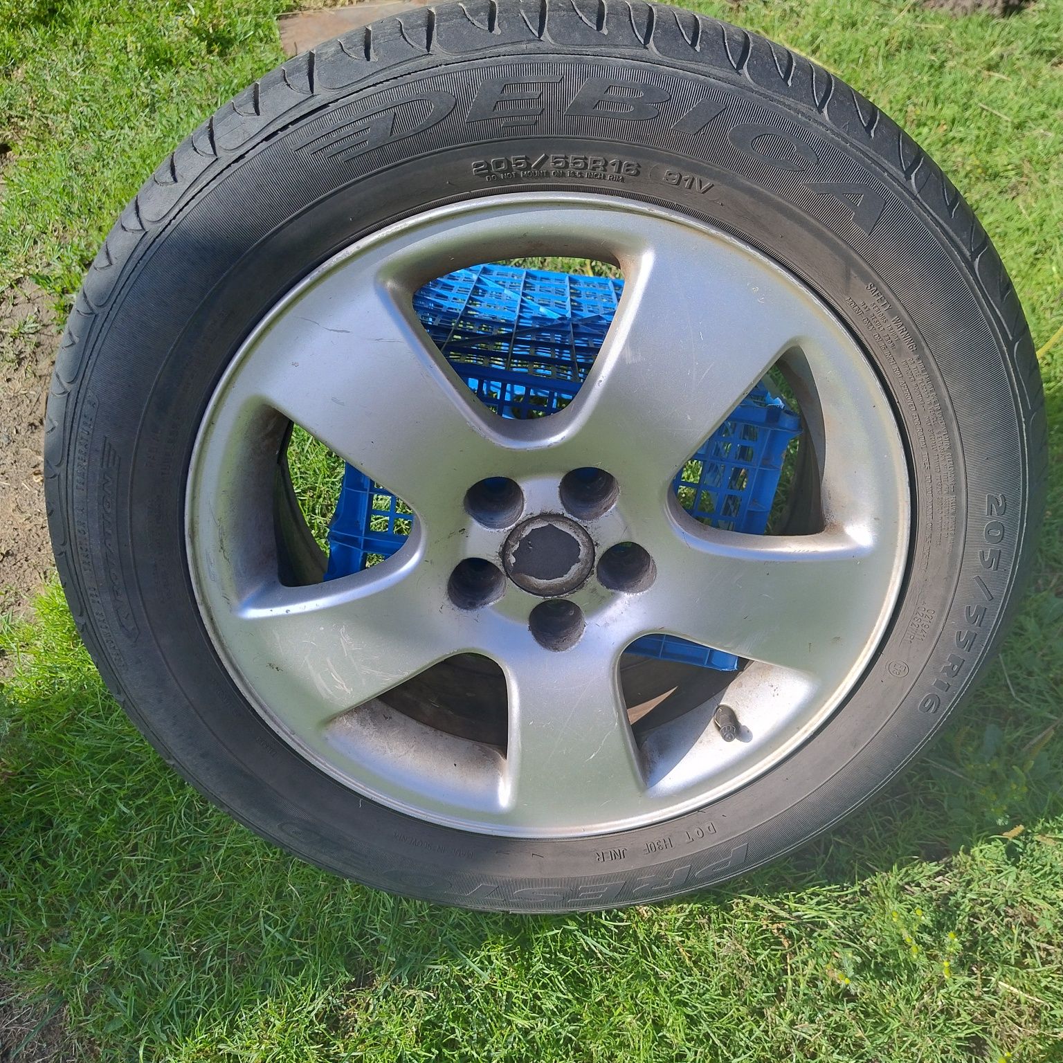 Alufelgi z oponami 205/55 R16 5x100