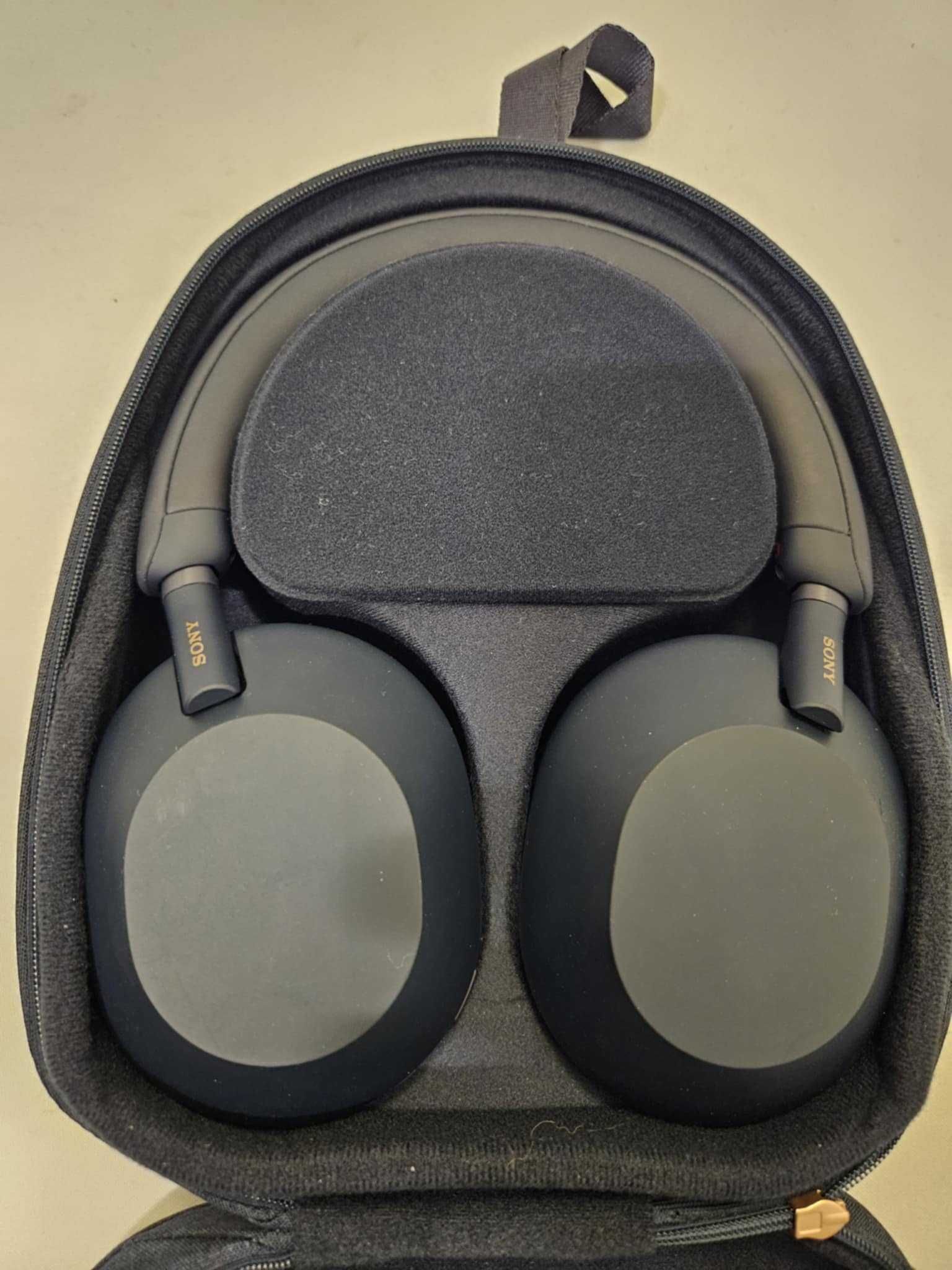 Słuchawki bezprzewodowe nauszne Sony WH-1000XM5 Kraków W