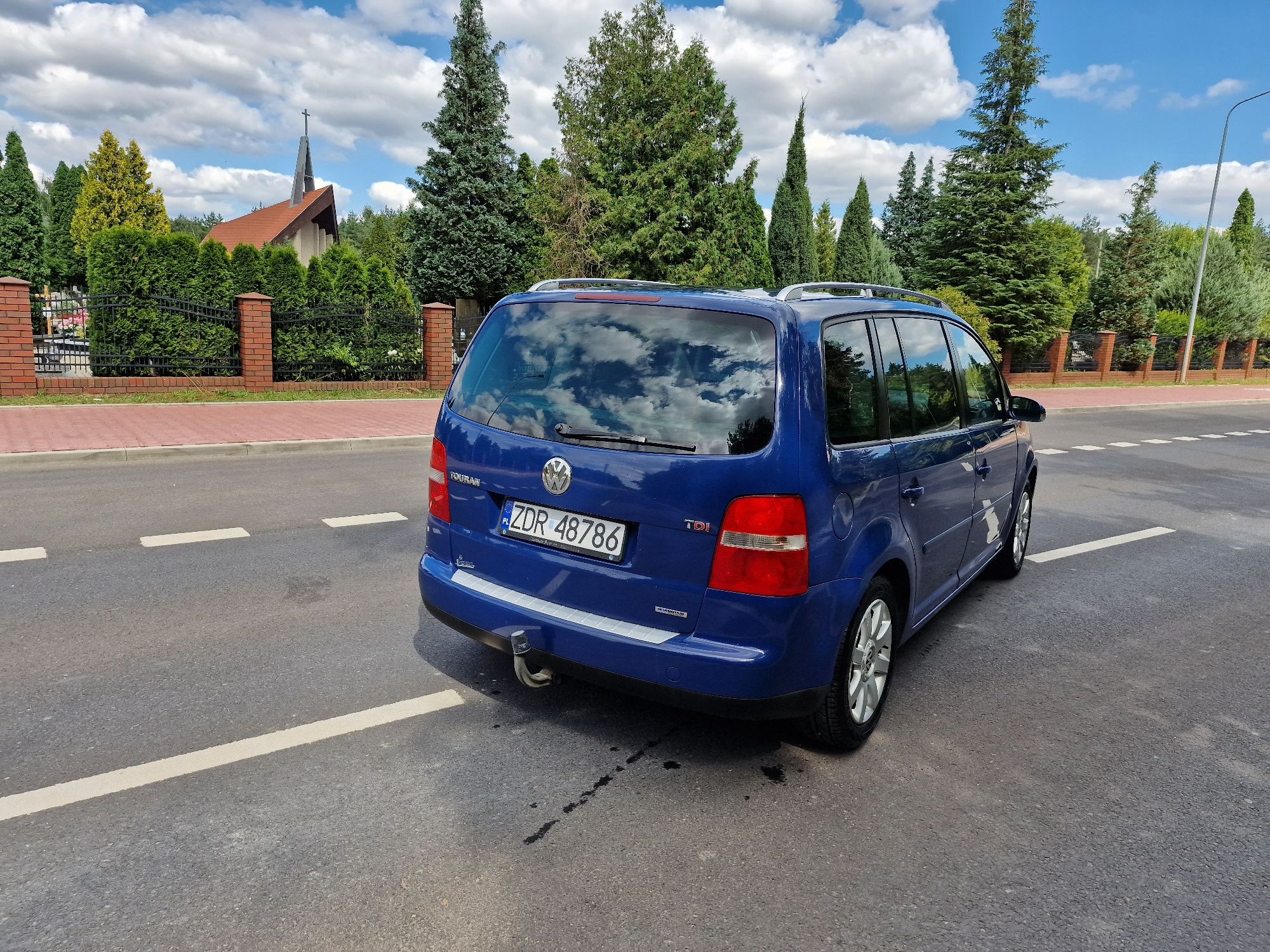 Vw Touran 2.0 Tdi 136km Klima Alu 7 osób Hak