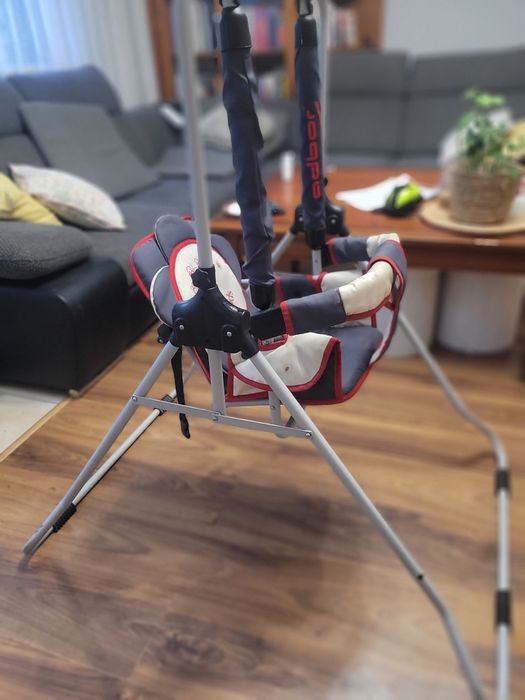 Huśtawka dziecięca, domowa, do wewnątrz i na zewnątrz