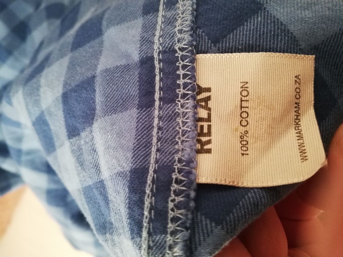 Koszula męska z krótkim rękawem XL slim