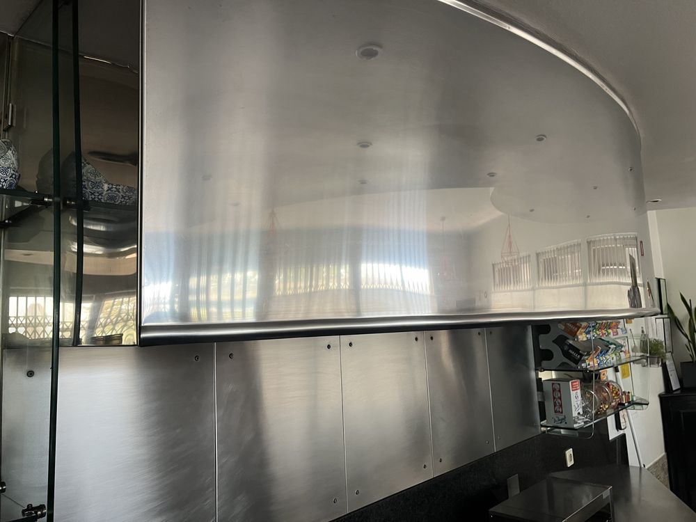 Hott em Aço Inox para 4 filtros 2.30mt