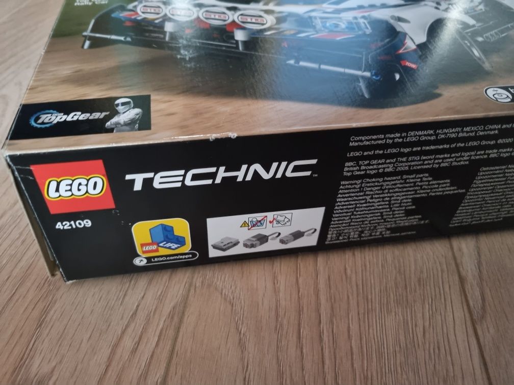 Lego technik 42109 sterowany smartfonem