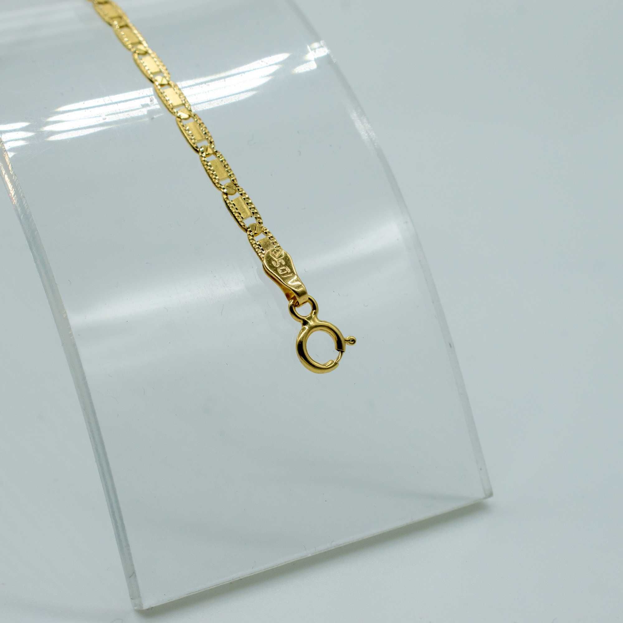 Złota bransoletka 585 2,15gram 18,5cm Gucci MAT  PEŁNA WYSYŁKA GRATIS