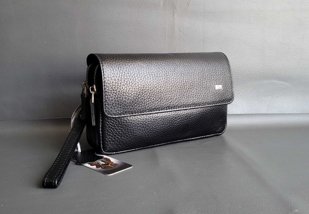 Чоловічий шкіряний клатч /Сумка клатч мужская/ барсетка Desisan/Турция