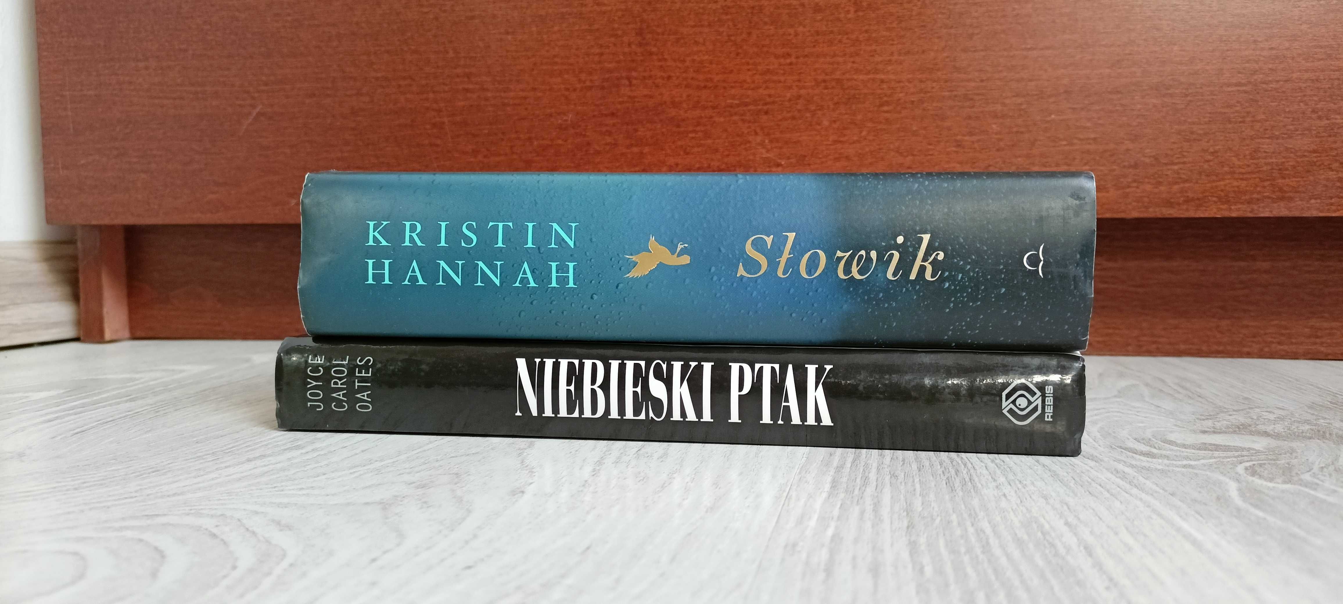 Kristin Hannah Słowik + Joyce Carol Oates Niebieski ptak TWARDE OPRAWY