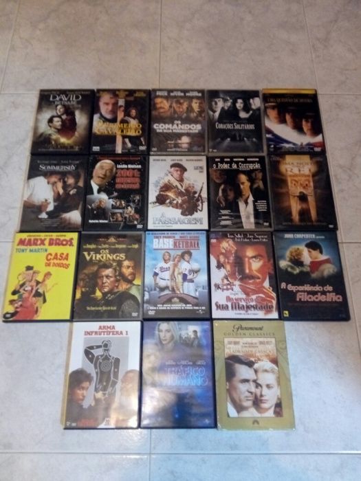 lote 40 filmes originais alguns muito raros ver lista