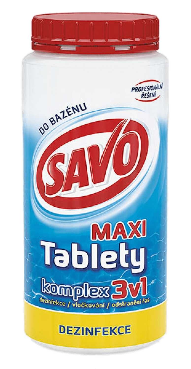 Chlor tabletki do basenu Savo 2,8 kg zapas na 3 miesiące