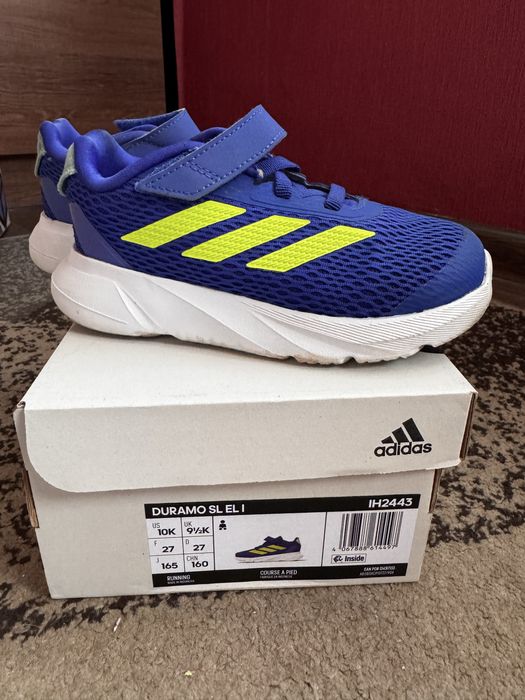 Кросівки дитячі adidas duramo 17 см устілка