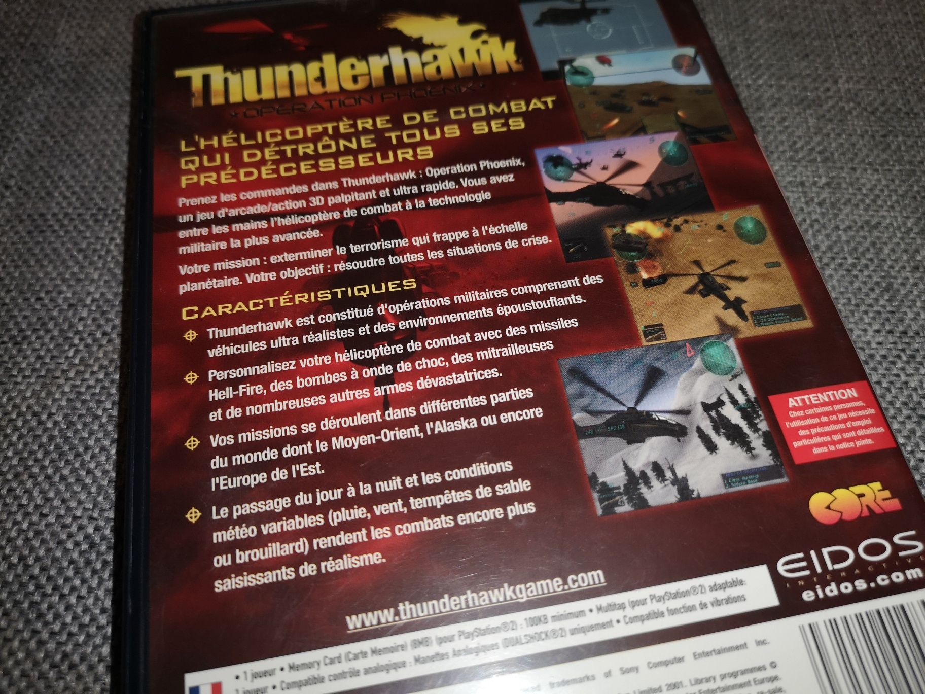 Thunderhawk PS2 gra ANG (stan bdb-) kioskzgrami gwarancja