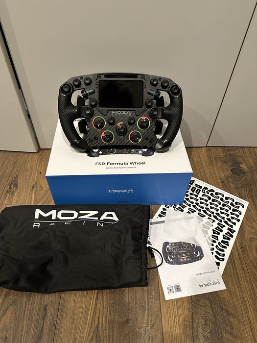 Karbonowa Moza FSR – kierownica 280mm Formula