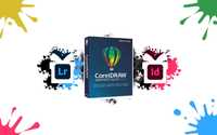 CorelDRAW Graphics Suite 2023 + gratis Adobe InDesign, Lightroom 2023r