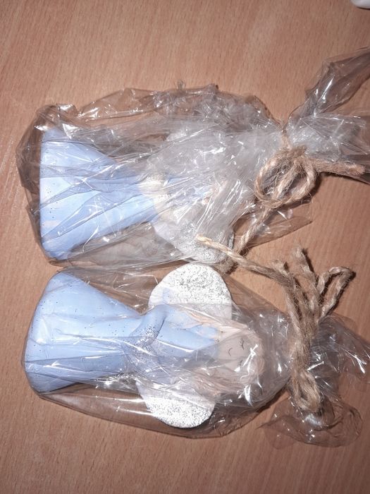 Dwa aniołki z gliny