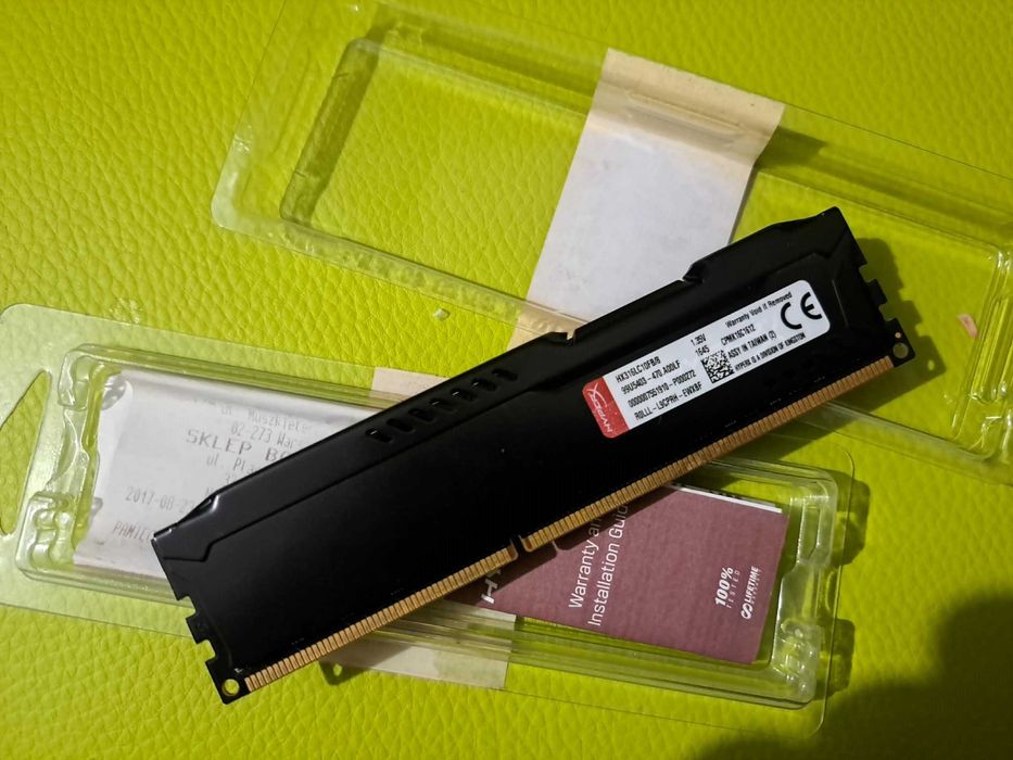 Pamięć RAM HyperX FURY 8GB DDR3 (DDR3L) 1600MHz C10