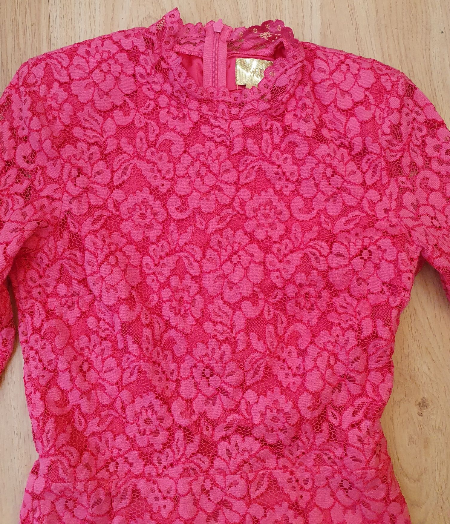 Sukienka koronkowa marki H&M Premium Selection (XS)