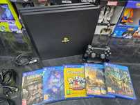 Tania i z gwarancją Konsola PS4 PRO 1TB + 5 gier Gwar 3m SKLEP ZAMIANA