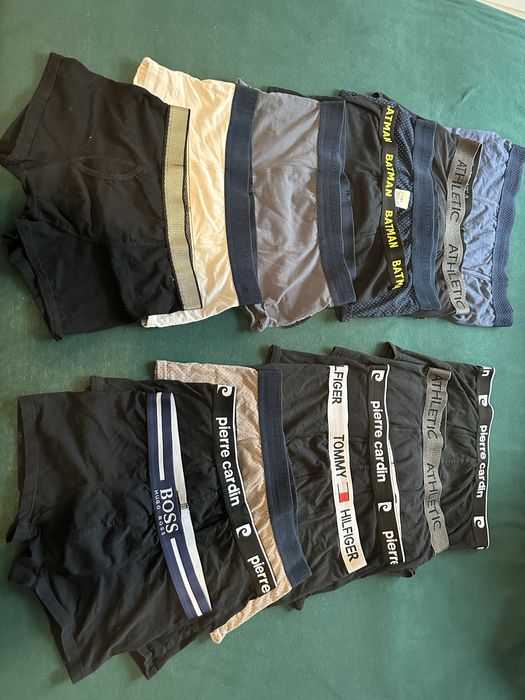 Bokserki męskie L/m 13 szt hugo boss reserved calvin klein pierre card