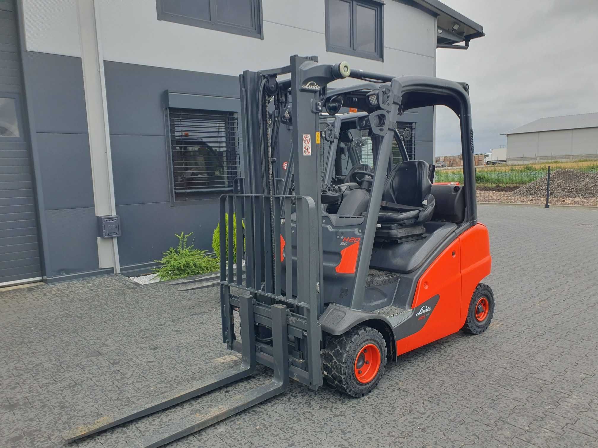 Wózek widłowy LINDE H20T EVO 19r  5200mtg H18 H25 H16