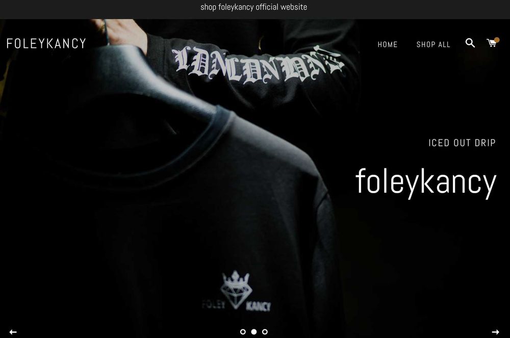 Czarny Longsleeve LDN