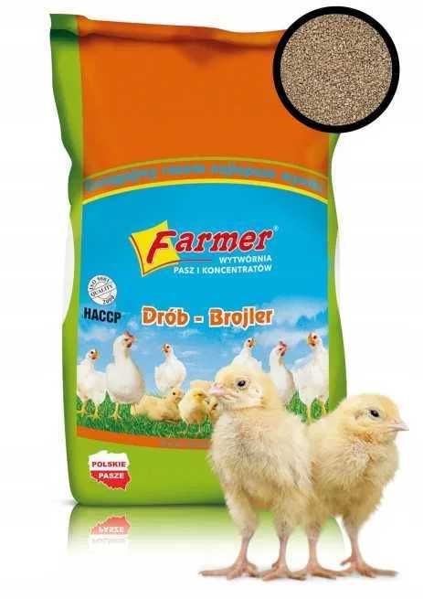 Pasza Farmer startowa kurczak BROJLER 0-14 25kg PROMOCJA