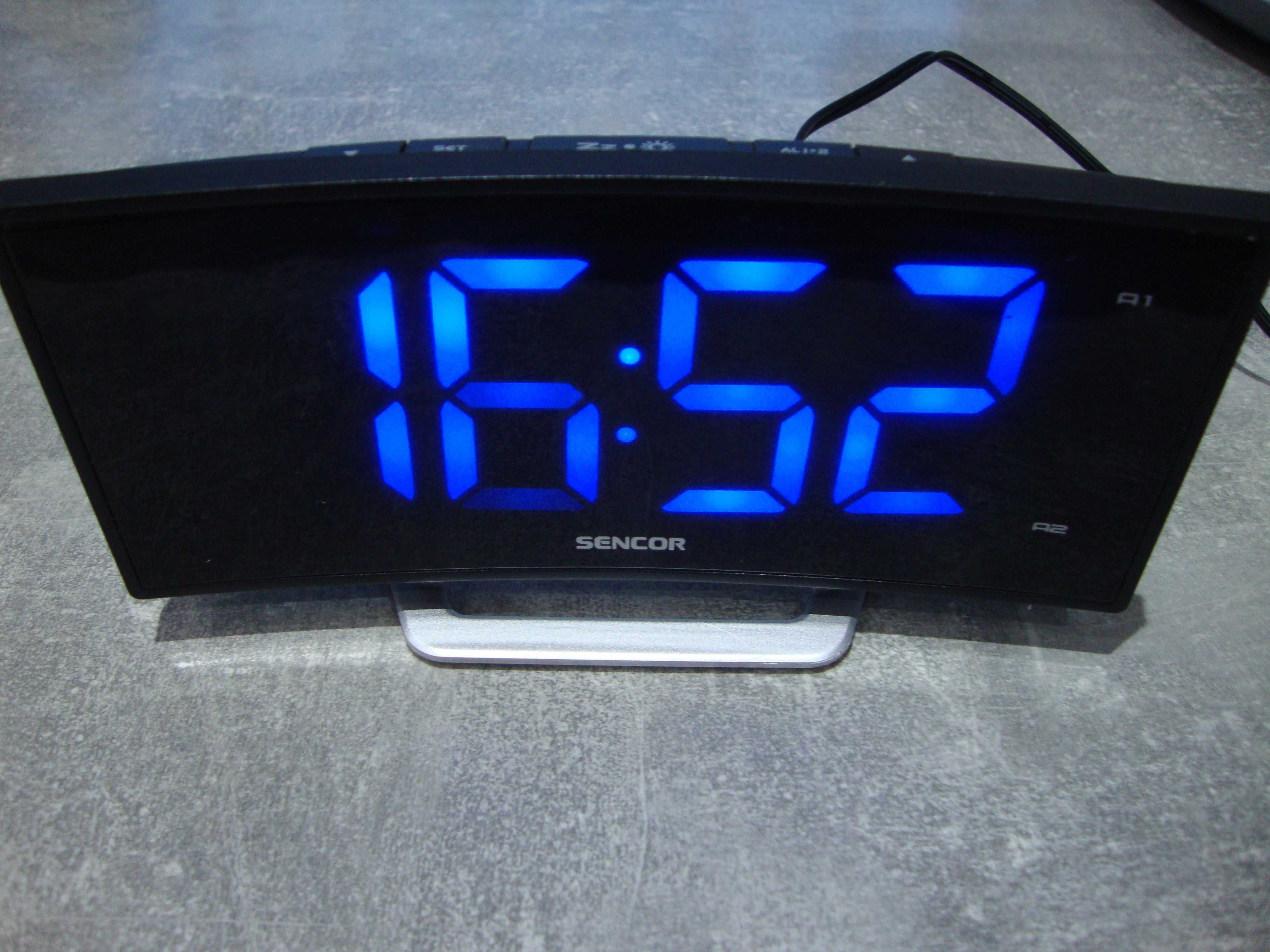 Zegar Cyfrowy z Budzikiem Sencor SDC 120 Duże Cyfry