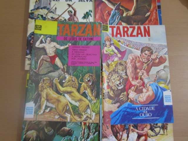 BD Tarzan Mundo Aventuras vários números