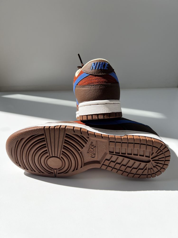 Nike Dunk Low Retro Prm Cacao Wow/Comet Blue нові, оригінал